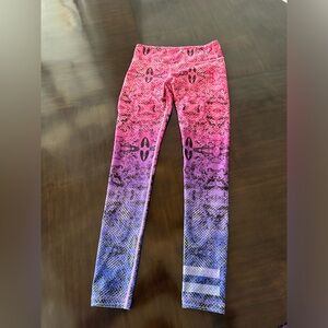 Fiber Colombian Workout Leggings- One Size